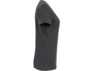 Damen-V-Shirt Perf. Gr. 2XL, anthrazit - 50% Baumwolle, 50% Polyester, 160 g/m²