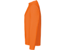 Longsleeve Performance Gr. M, orange - 50% Baumwolle, 50% Polyester, 190 g/m²