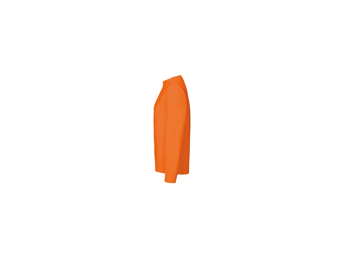 Longsleeve Performance Gr. L, orange - 50% Baumwolle, 50% Polyester, 190 g/m²