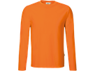 Longsleeve Performance Gr. S, orange - 50% Baumwolle, 50% Polyester, 190 g/m²