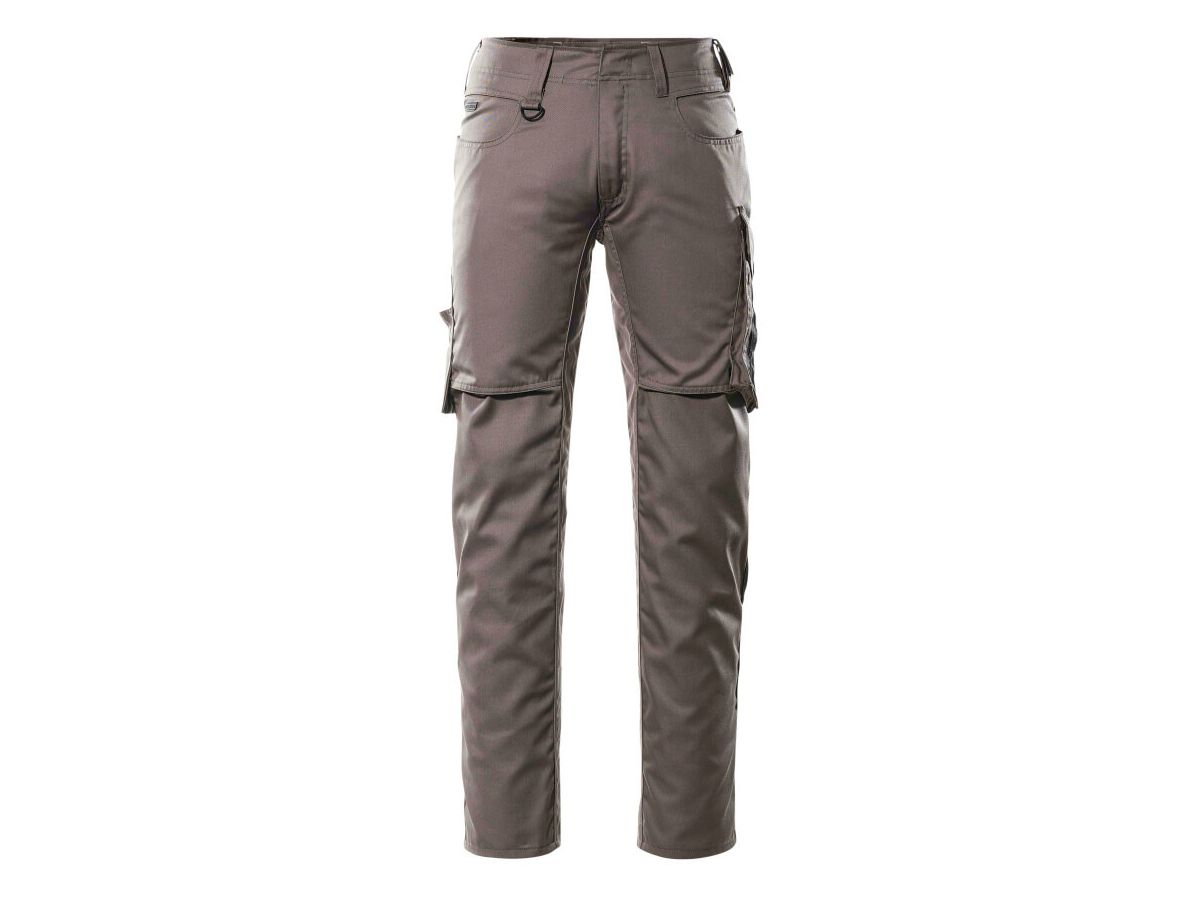 Hose mit Schenkeltaschen, Gr. 90C54 - anthrazit/schwarz, 65% PES/35% CO