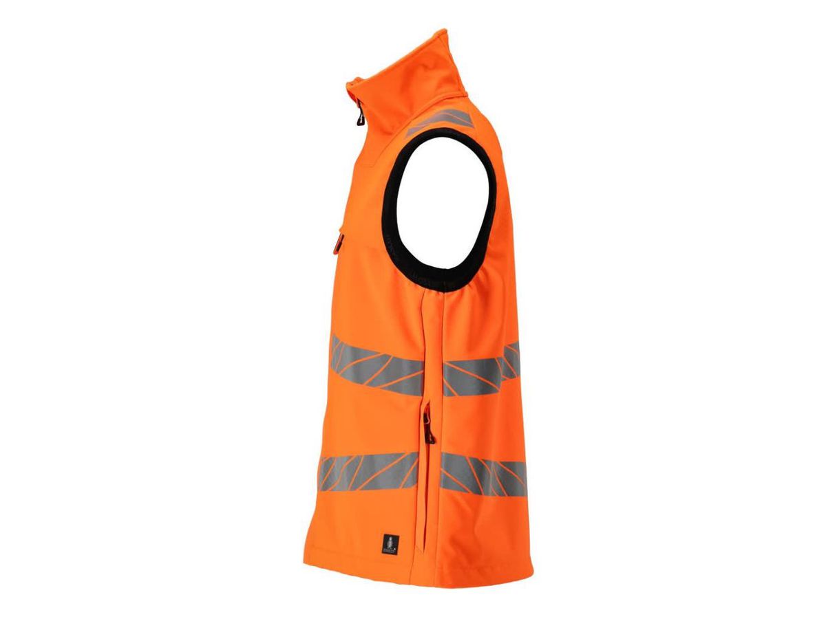 MASCOT Softshell Weste, Gr. 5XL - Hi-vis orange, 100% Polyester, 330g/m2